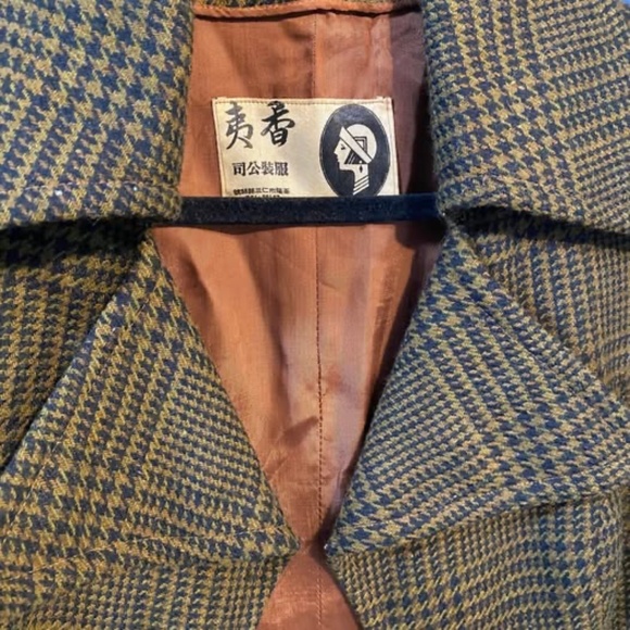 Vintage Houndstooth Coat - Picture 4 of 6